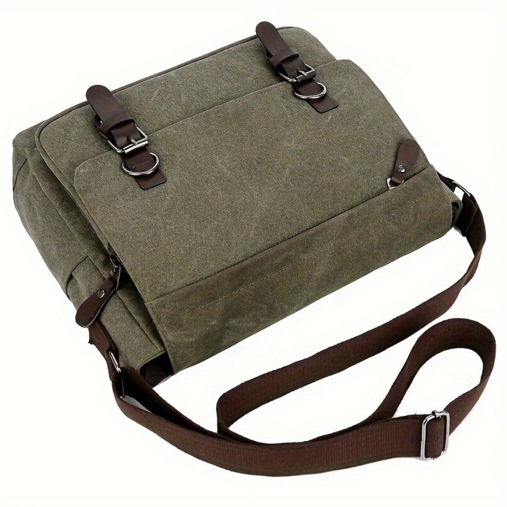 Sling Bag – Canvas, Large Capacity, Adjustable Strap, for Travel & School – detail view 16