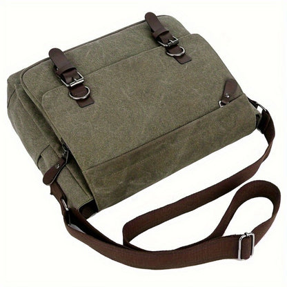 Sling Bag – Canvas, Large Capacity, Adjustable Strap, for Travel & School – detail view 16