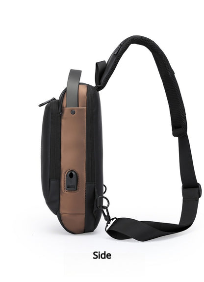 Sling Bag – Combination Lock, Large Capacity, Anti-Theft, for Travel & Work – detail view 27