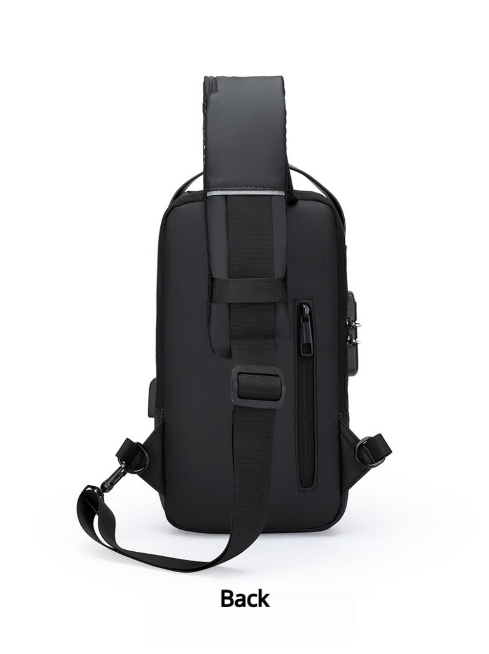 Sling Bag – Combination Lock, Large Capacity, Anti-Theft, for Travel & Work – detail view 28