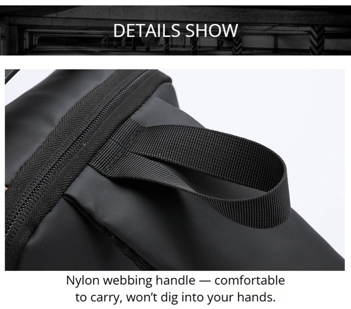 Sling Bag – Combination Lock, Large Capacity, Anti-Theft, for Travel & Work – detail view 30