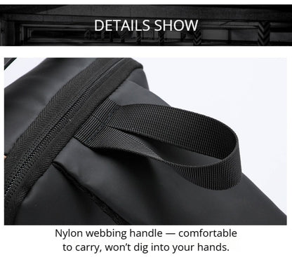 Sling Bag – Combination Lock, Large Capacity, Anti-Theft, for Travel & Work – detail view 30