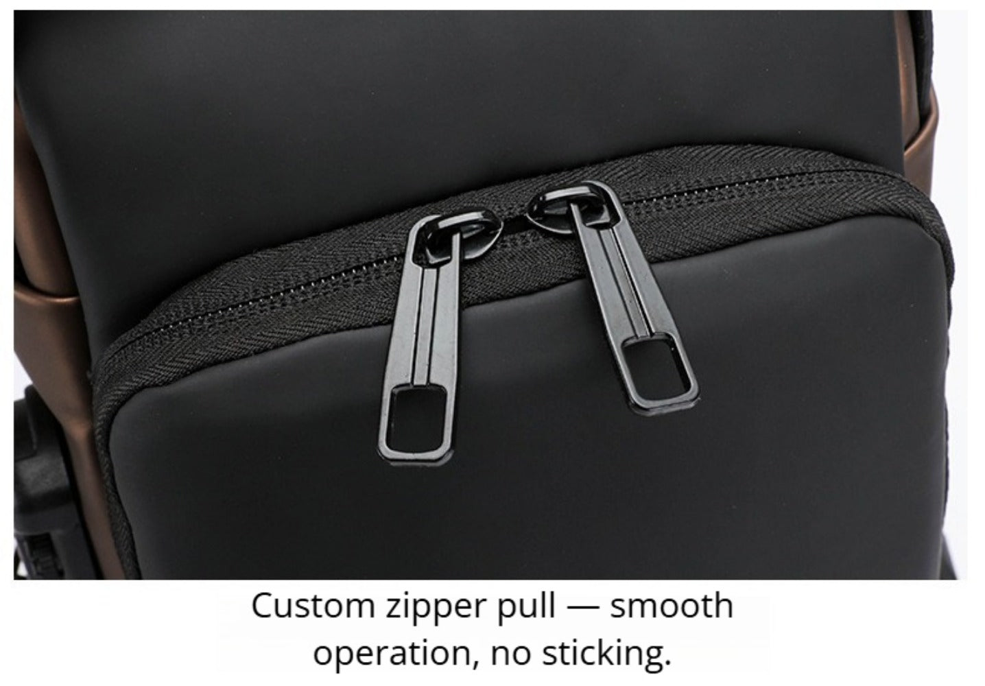 Sling Bag – Combination Lock, Large Capacity, Anti-Theft, for Travel & Work – detail view 31