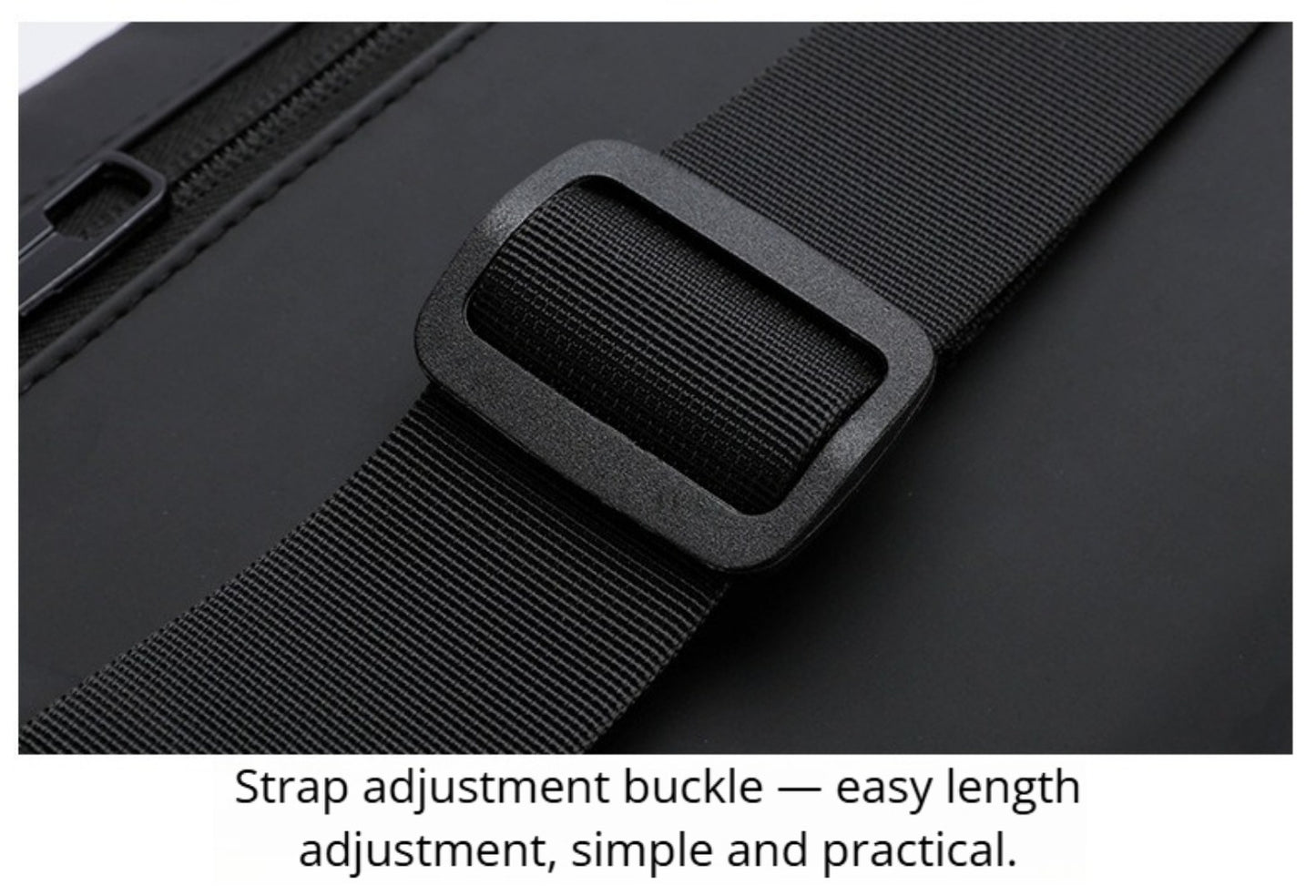 Sling Bag – Combination Lock, Large Capacity, Anti-Theft, for Travel & Work – detail view 32