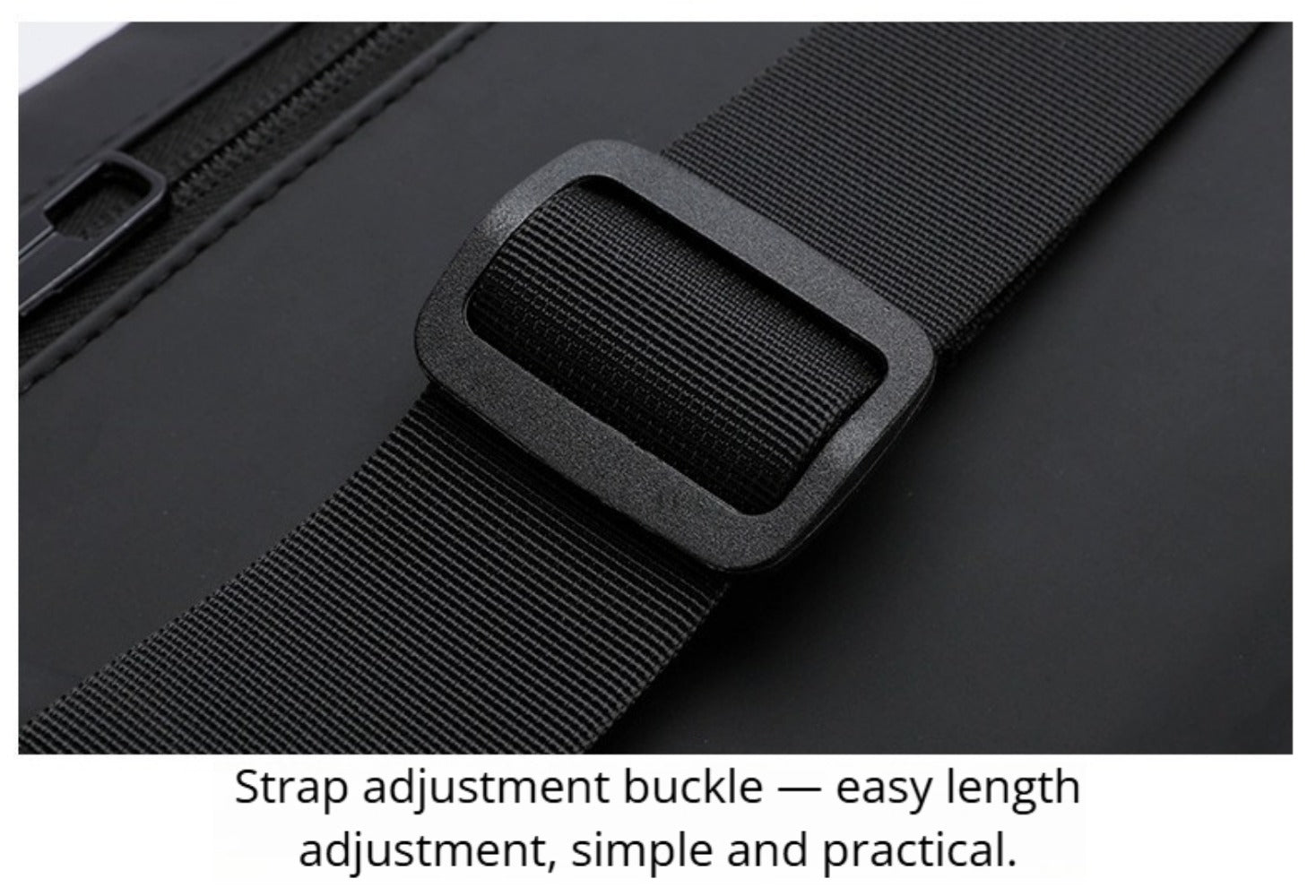 Sling Bag – Combination Lock, Large Capacity, Anti-Theft, for Travel & Work – detail view 32