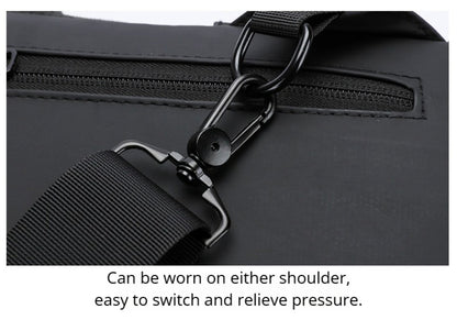 Sling Bag – Combination Lock, Large Capacity, Anti-Theft, for Travel & Work – detail view 33