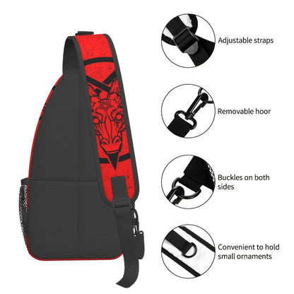 Sling Bag – Large Capacity, Waterproof, for Travel & School – detail view 5