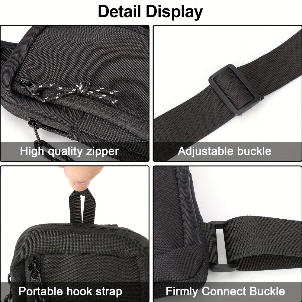 Sling Bag – Lightweight, Adjustable Strap, for Travel & Everyday Use – detail view 5