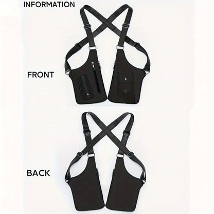 Sling Bag – Lightweight, Retro Underarm Multi Functional Vest – detail view 7