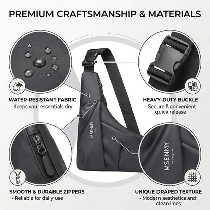 Sling Bag – Lightweight, Compact, for Travel & Work – detail view 4
