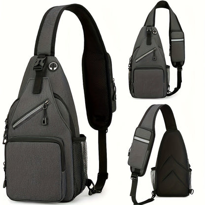 Sling Bag – Lightweight, Large Capacity, Adjustable Strap, for Travel & Work – detail view 6