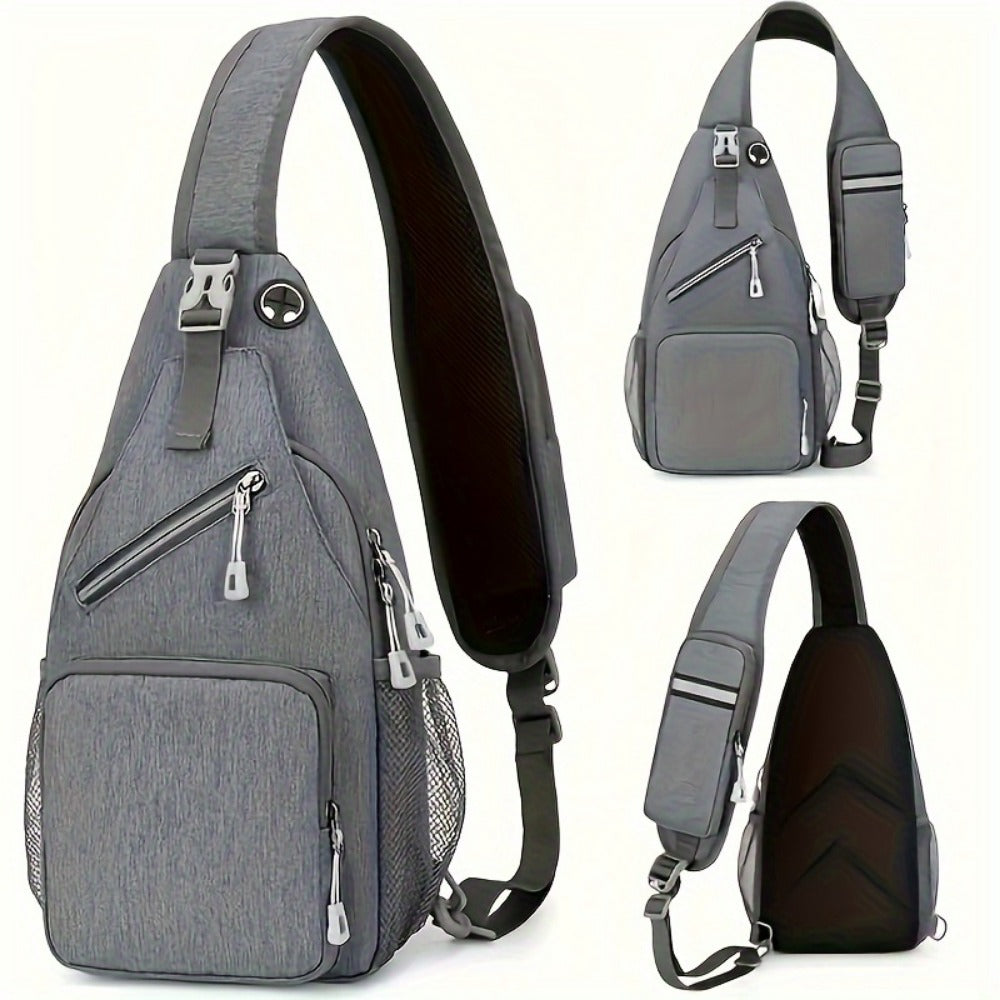 Sling Bag – Lightweight, Large Capacity, Adjustable Strap, for Travel & Work – detail view 8