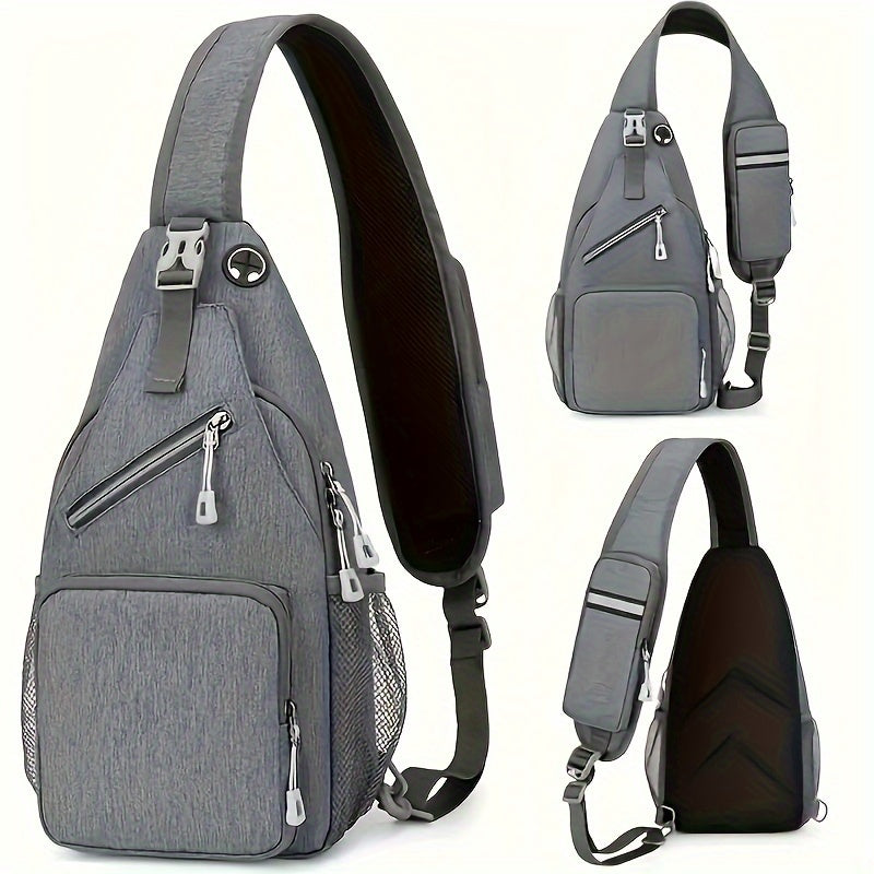Sling Bag – Lightweight, Large Capacity, Adjustable Strap, for Travel & Work – alternate view