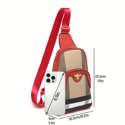 Sling Bag – Mini, Adjustable Strap, for Travel & Work – detail view 3