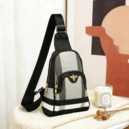 Sling Bag – Mini, Adjustable Strap, for Travel & Work – front view