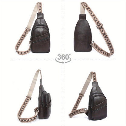 Sling Bag – Multi-Pocket, Anti-Theft, Lightweight, for Travel – detail view 3