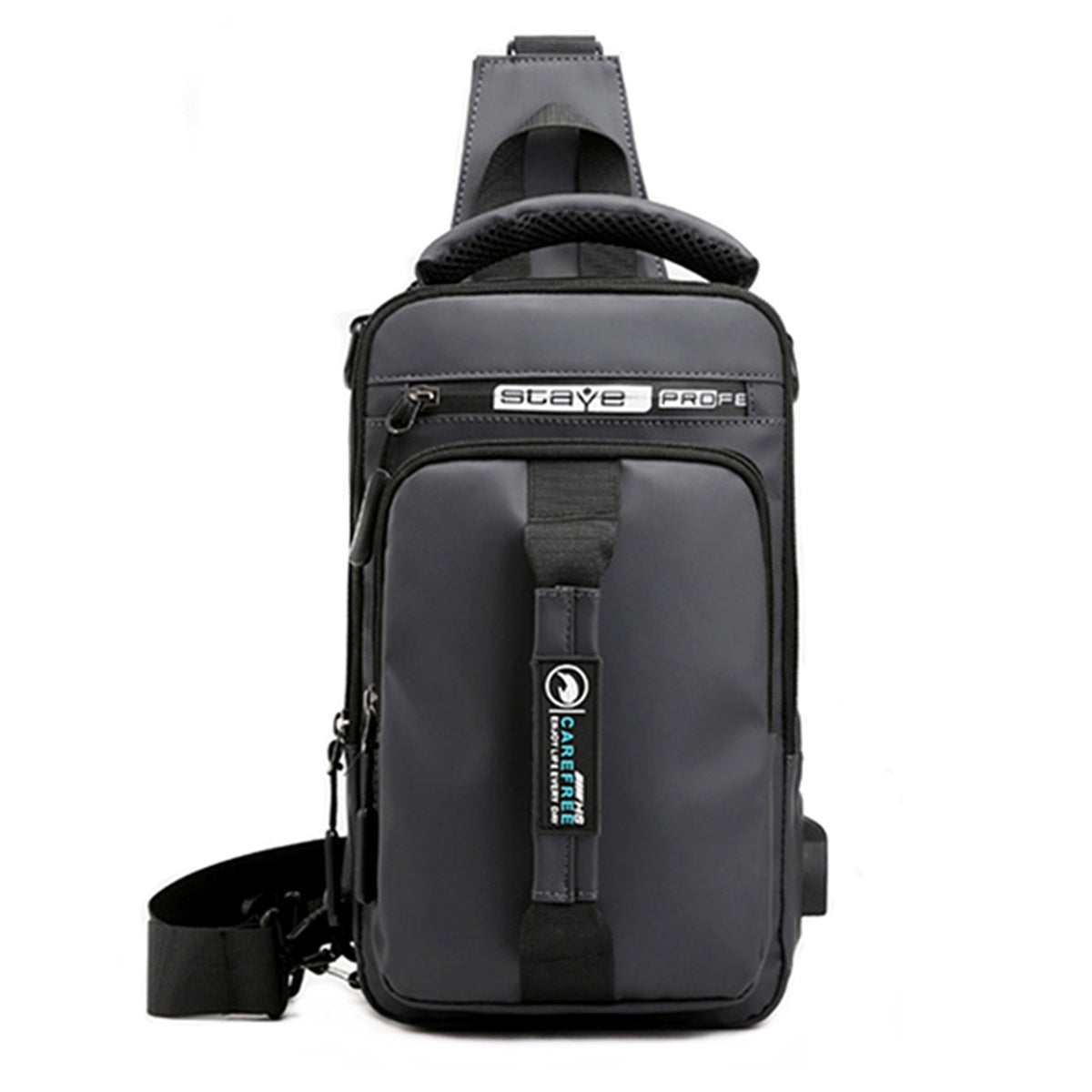 Sling Bag – Multi Pocket, Lightweight, for Travel & Everyday Use – detail view 9