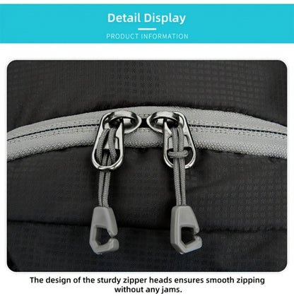 Sling Bag – Nylon, Large Capacity, Adjustable Strap, Multi Pocket – detail view 32