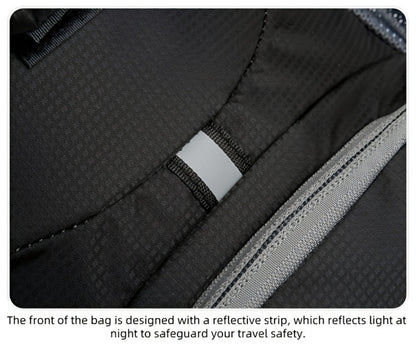 Sling Bag – Nylon, Large Capacity, Adjustable Strap, Multi Pocket – detail view 36