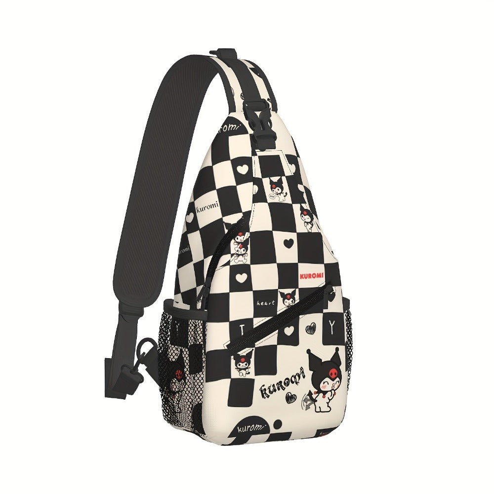 Sling Bag – Nylon, Lightweight, Adjustable Strap – detail view 12