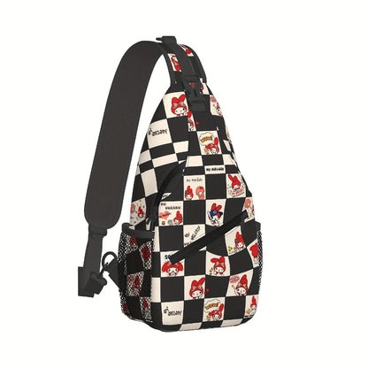 Sling Bag – Nylon, Lightweight, Adjustable Strap – detail view 13