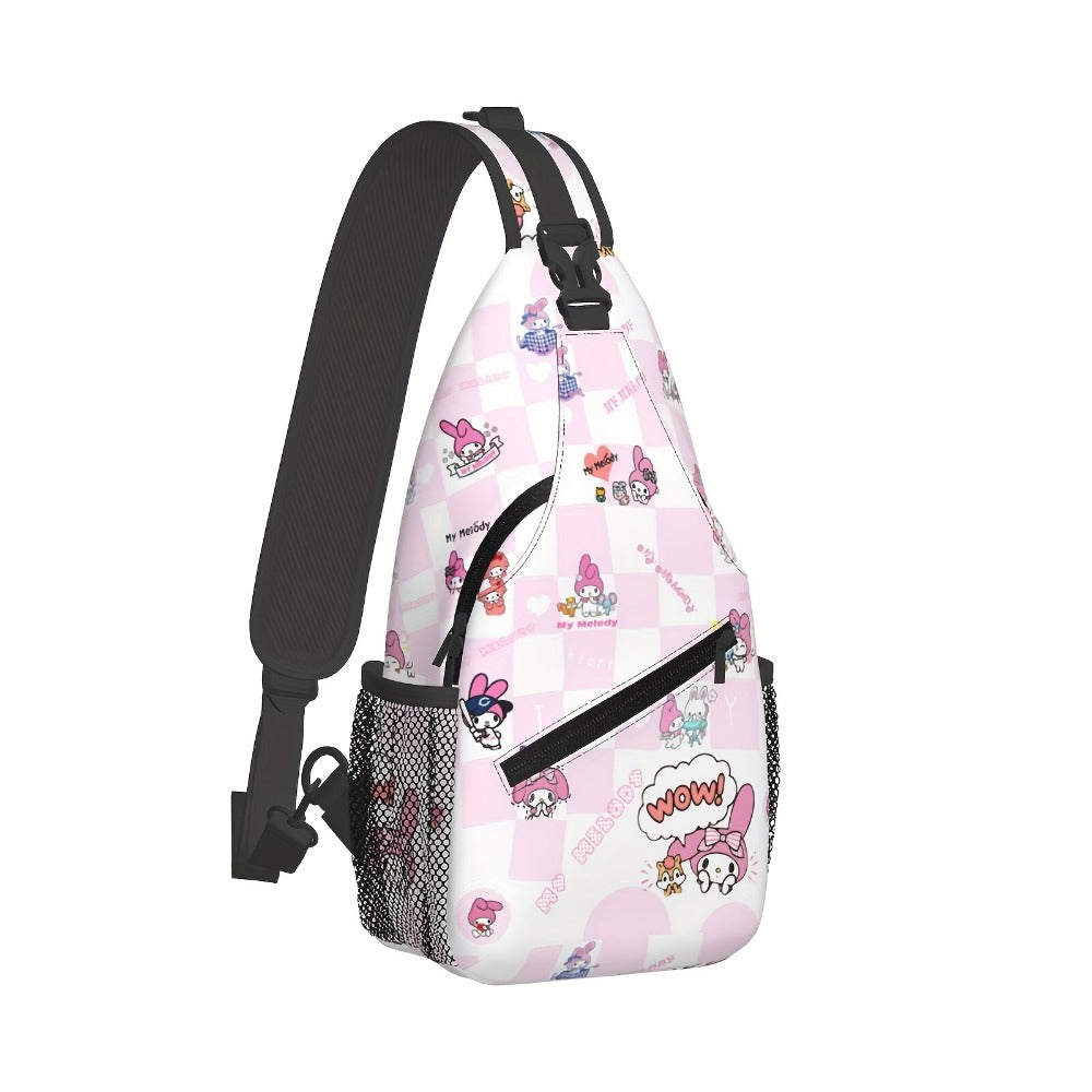 Sling Bag – Nylon, Lightweight, Adjustable Strap – detail view 14