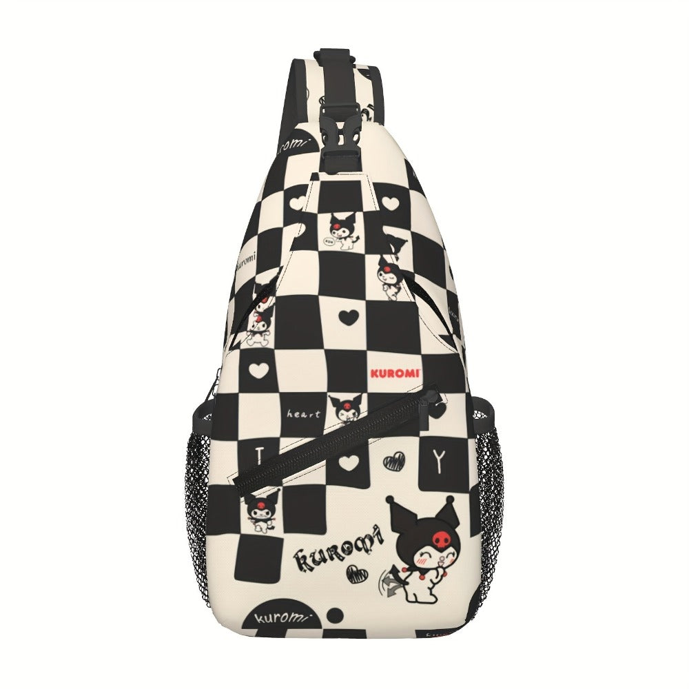 Sling Bag – Nylon, Lightweight, Adjustable Strap – detail view 7