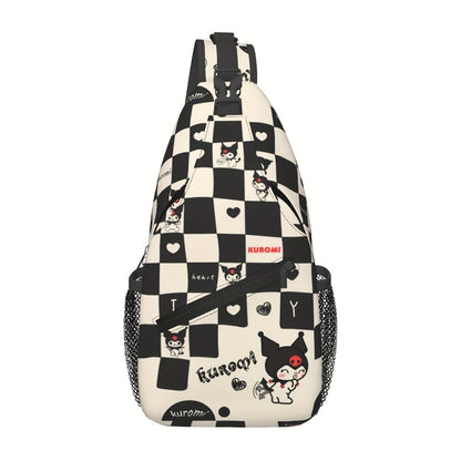 Sling Bag – Nylon, Lightweight, Adjustable Strap – detail view 7