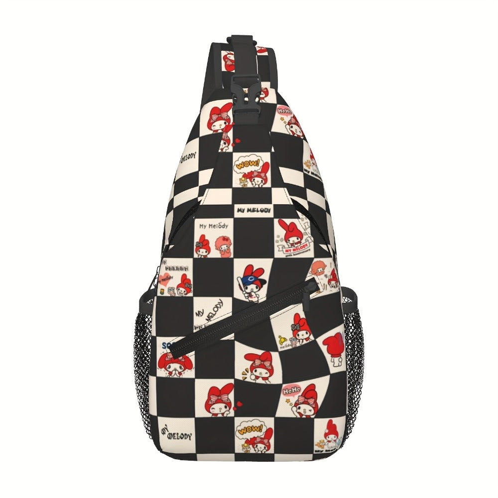 Sling Bag – Nylon, Lightweight, Adjustable Strap – detail view 8