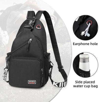 Sling Bag – Nylon, Lightweight, Compact, for Travel – detail view 6