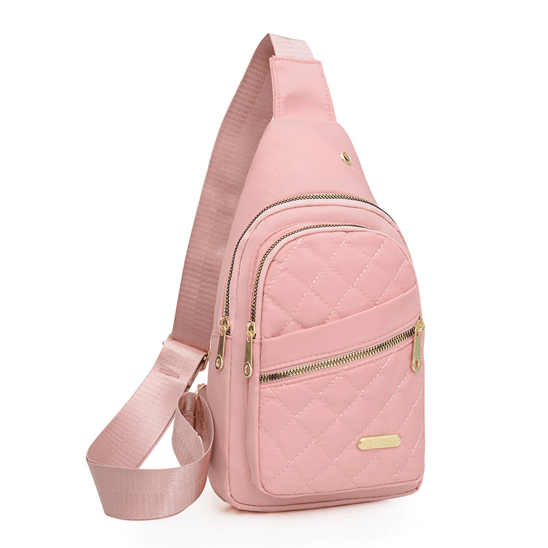 Sling Bag – Nylon, Multi-Pocket, Adjustable Strap, for Travel – detail view 3