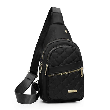 Sling Bag – Nylon, Multi-Pocket, Adjustable Strap, for Travel – detail view 8