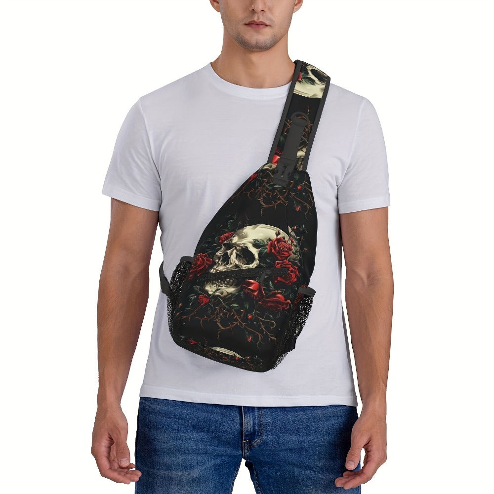 Sling Bag – Polyester, Large Capacity, Foldable, for Travel & Work – detail view 6
