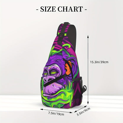 Sling Bag – Polyester, Large Capacity, for Travel – detail view 3
