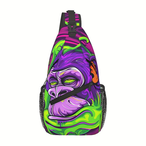 Sling Bag – Polyester, Large Capacity, for Travel – front view