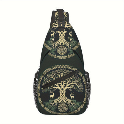 Sling Bag – Polyester, Large Capacity, Foldable, for Travel & Work – detail view 10