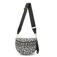Black And White Leopard Print