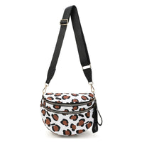 Brown and Black Leopard Print