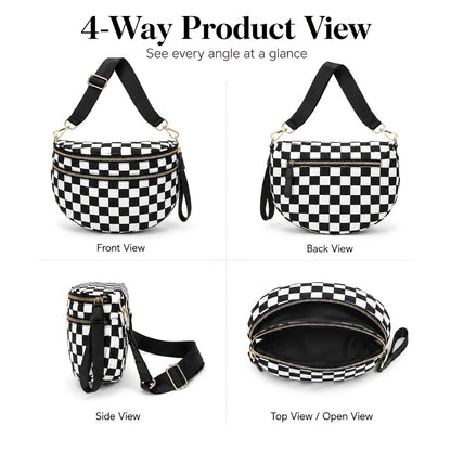 Sling Bag – PU Leather, Adjustable Strap, for Everyday Use – detail view 15