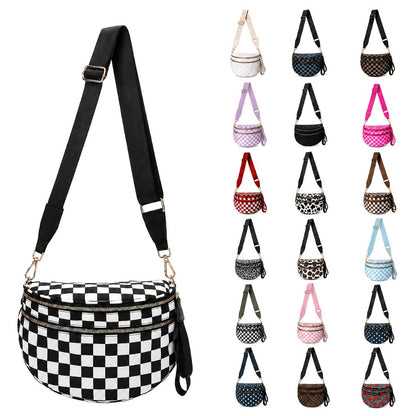 Sling Bag – PU Leather, Adjustable Strap, for Everyday Use – front view