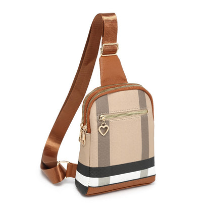 Sling Bag – 4 Colors, PU Leather, Multi Pocket, for Work – detail view 15