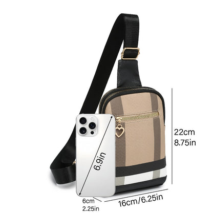 Sling Bag – 4 Colors, PU Leather, Multi Pocket, for Work – detail view 16