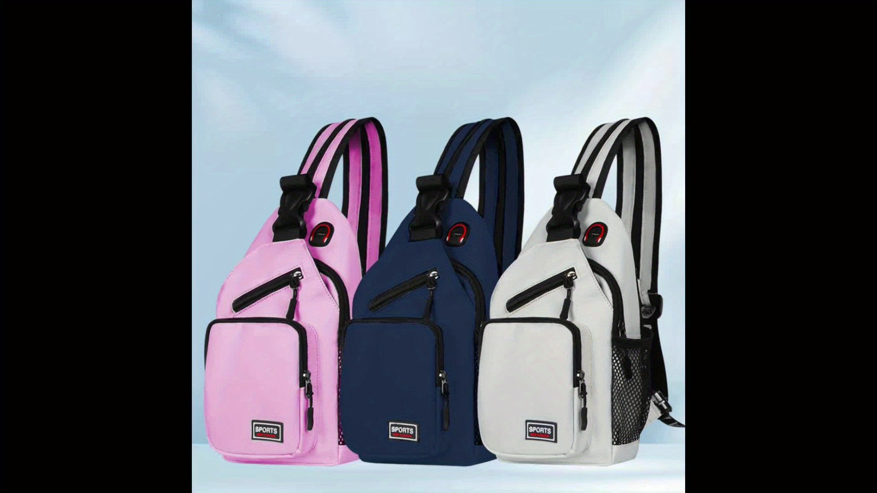 Sling Bag – 5 Colors, for Travel & Everyday Use – detail view 11
