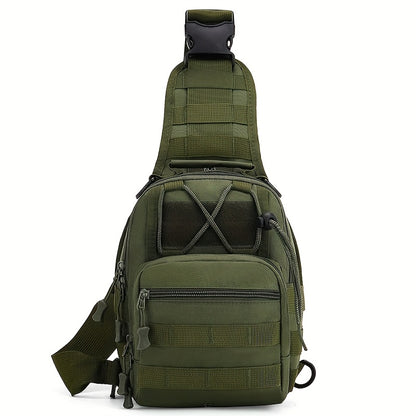 Sling Bag – for Travel, Oxford Cloth Chest Phone Pocket – front view - product view 33