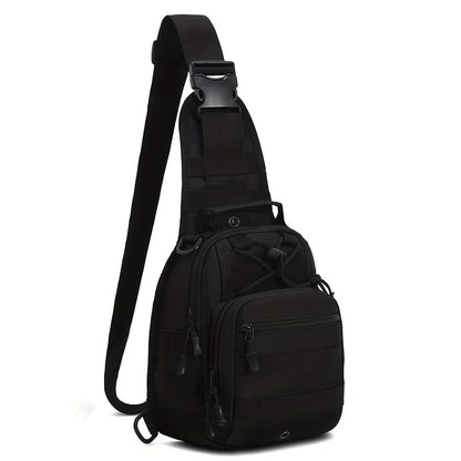 Sling Bag – for Travel, Oxford Cloth Chest Phone Pocket – detail view 3