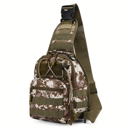 Sling Bag – for Travel, Oxford Cloth Chest Phone Pocket – alternate view