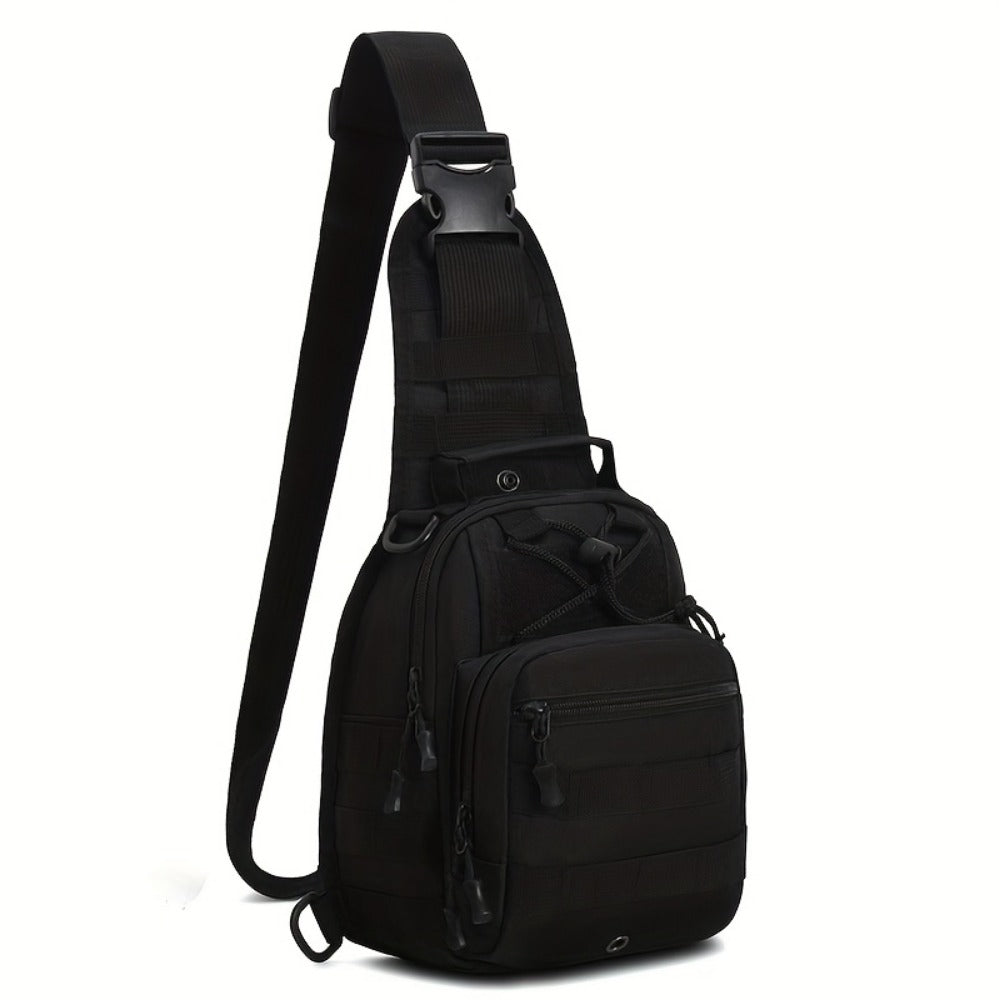 Sling Bag – for Travel, Oxford Cloth Chest Phone Pocket – detail view 16