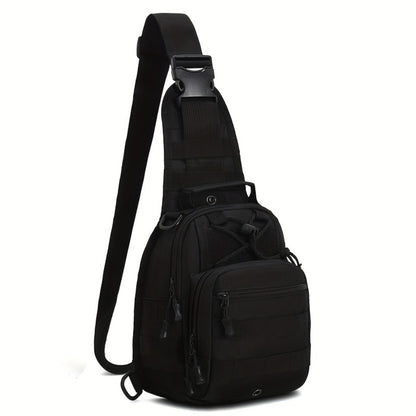 Sling Bag – for Travel, Oxford Cloth Chest Phone Pocket – detail view 16