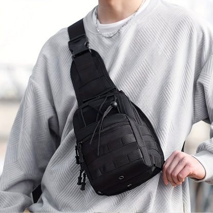 Sling Bag – for Travel, Oxford Cloth Chest Phone Pocket – detail view 34