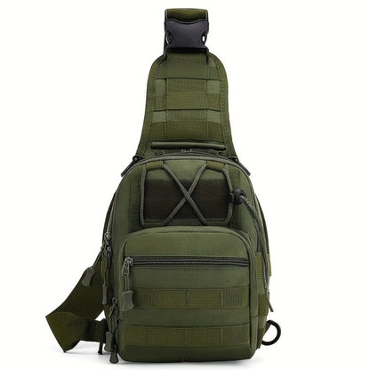 Sling Bag – for Travel, Oxford Cloth Chest Phone Pocket – detail view 8